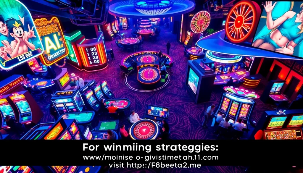 Experience the excitement of casino life with games and lucky wins at https://f8beta2.me/ on a vibrant casino floor.